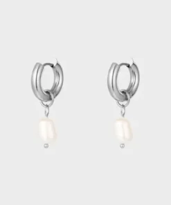 Winther Studio Øreringe^Chunky Pearl Hoops