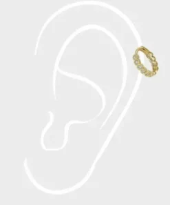 Winther Studio Øreringe^Clear Stone Helix