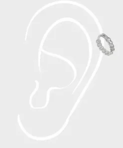 Winther Studio Øreringe^Clear Stone Helix