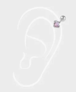 Winther Studio Øreringe^Cubic Zircon Piercing