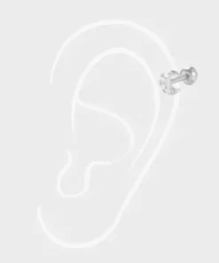 Winther Studio Øreringe^Micro Moon Piercing