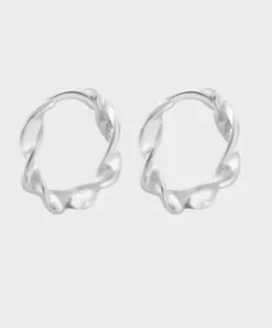 Winther Studio Øreringe^Mini Twisted Hoops