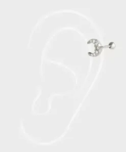 Winther Studio Øreringe^Moonstone Piercing