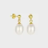 Winther Studio Øreringe^Pearl Drop Orestikker
