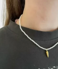 Winther Studio Halskæder^Seashell Choker