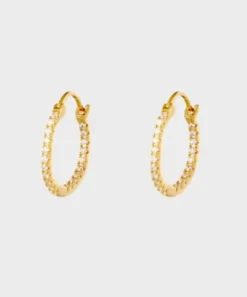 Winther Studio Øreringe^Shiny Hoops