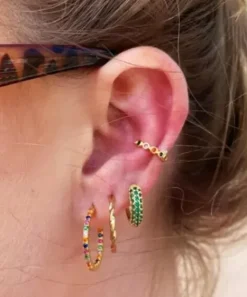 Winther Studio Øreringe^Shiny Hoops
