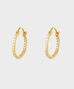 Winther Studio Øreringe^Shiny Hoops