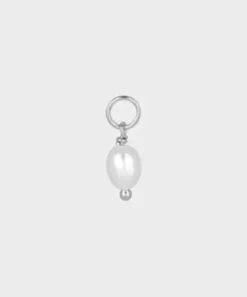 Winther Studio Øreringe^Small Freshwater Charm