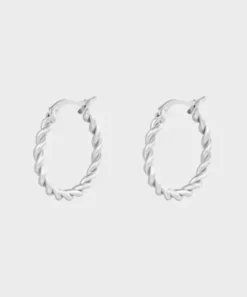 Winther Studio Øreringe^Twined Hoops 2,2Cm