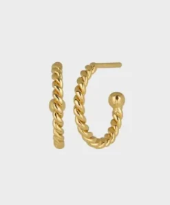 Winther Studio Øreringe^Twist Hoops